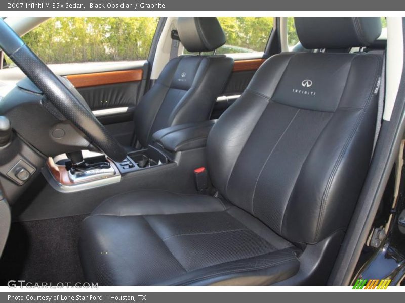 Black Obsidian / Graphite 2007 Infiniti M 35x Sedan