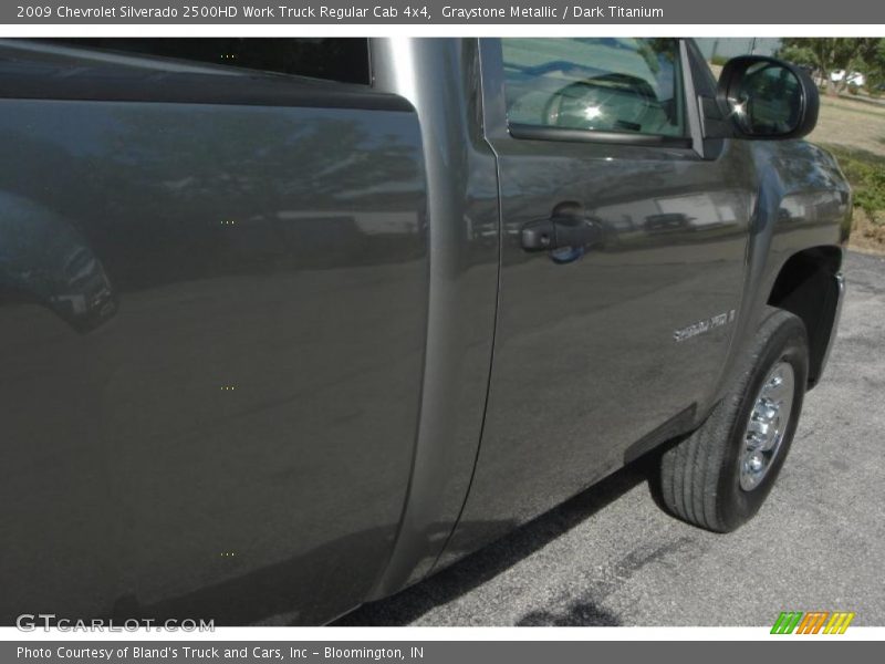 Graystone Metallic / Dark Titanium 2009 Chevrolet Silverado 2500HD Work Truck Regular Cab 4x4