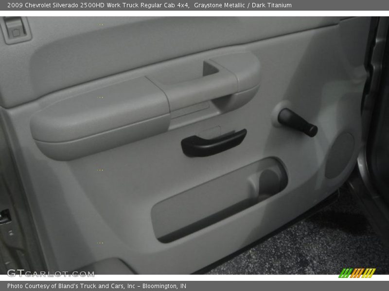 Graystone Metallic / Dark Titanium 2009 Chevrolet Silverado 2500HD Work Truck Regular Cab 4x4