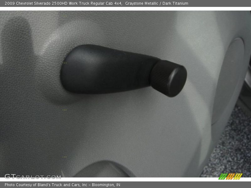 Graystone Metallic / Dark Titanium 2009 Chevrolet Silverado 2500HD Work Truck Regular Cab 4x4