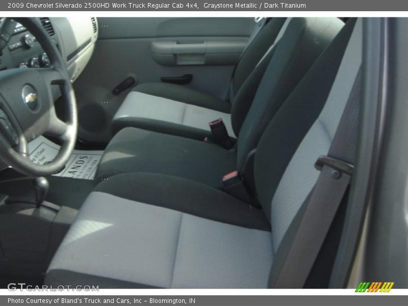 Graystone Metallic / Dark Titanium 2009 Chevrolet Silverado 2500HD Work Truck Regular Cab 4x4
