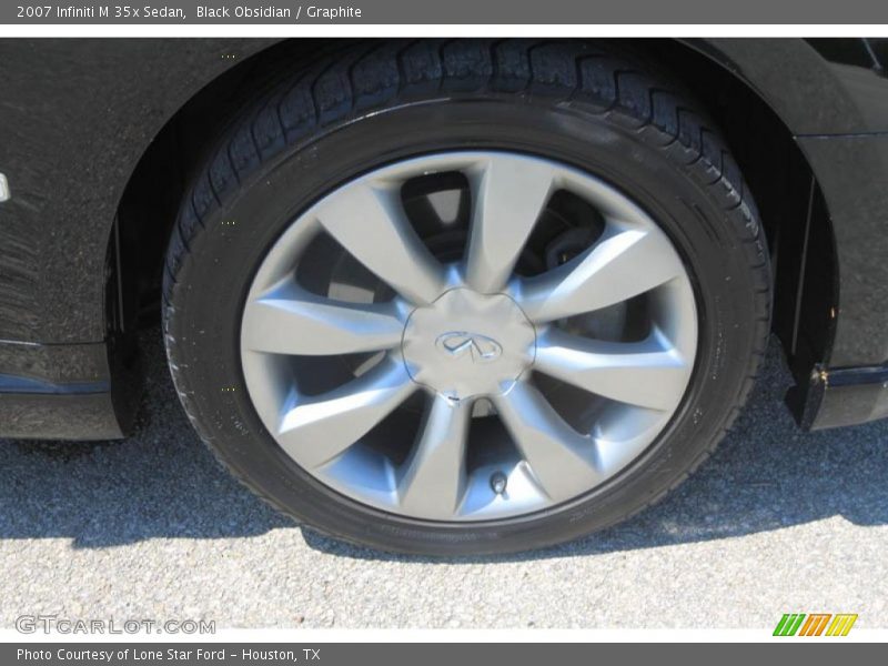 Black Obsidian / Graphite 2007 Infiniti M 35x Sedan