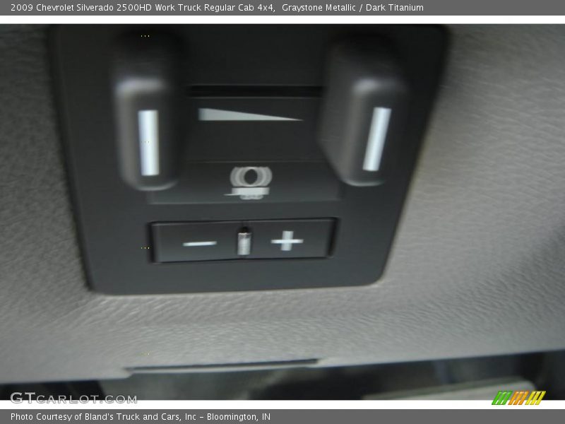 Graystone Metallic / Dark Titanium 2009 Chevrolet Silverado 2500HD Work Truck Regular Cab 4x4