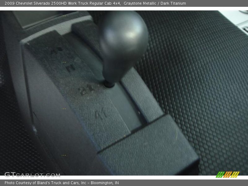 Graystone Metallic / Dark Titanium 2009 Chevrolet Silverado 2500HD Work Truck Regular Cab 4x4