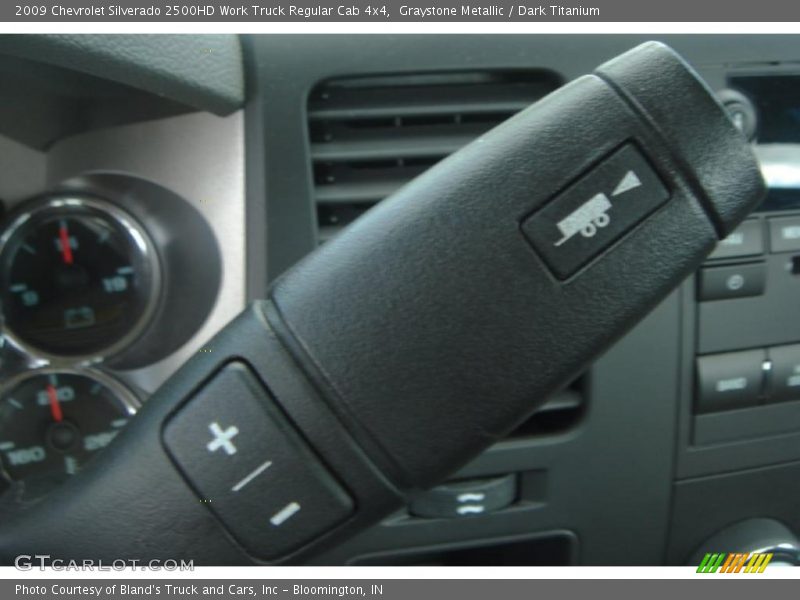 Graystone Metallic / Dark Titanium 2009 Chevrolet Silverado 2500HD Work Truck Regular Cab 4x4
