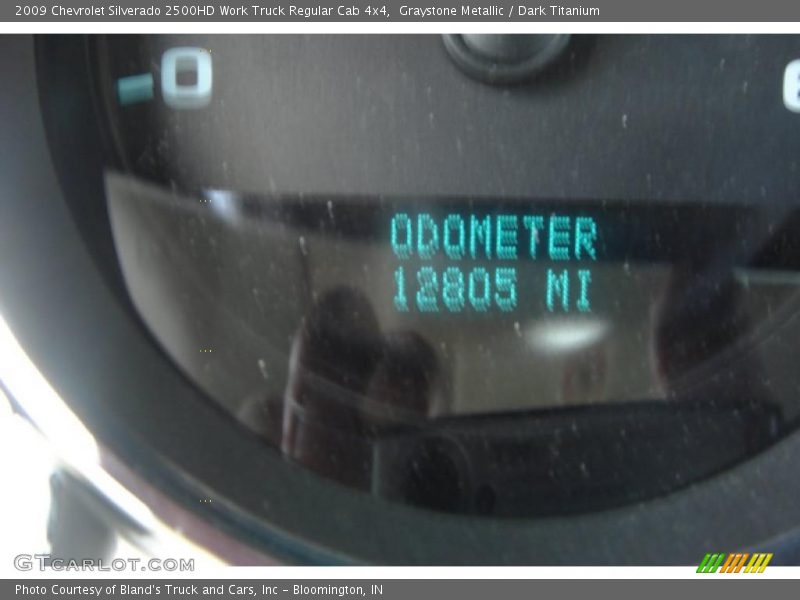 Graystone Metallic / Dark Titanium 2009 Chevrolet Silverado 2500HD Work Truck Regular Cab 4x4
