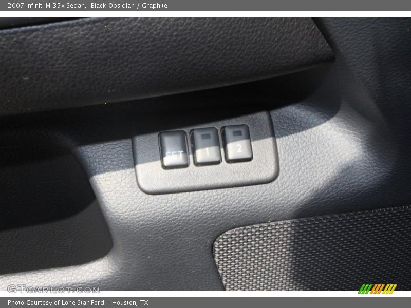 Black Obsidian / Graphite 2007 Infiniti M 35x Sedan