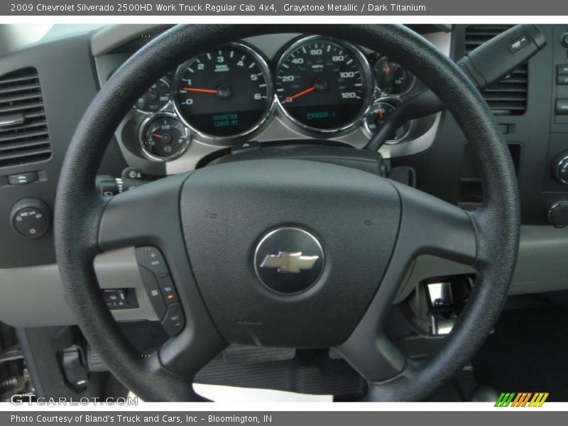 Graystone Metallic / Dark Titanium 2009 Chevrolet Silverado 2500HD Work Truck Regular Cab 4x4