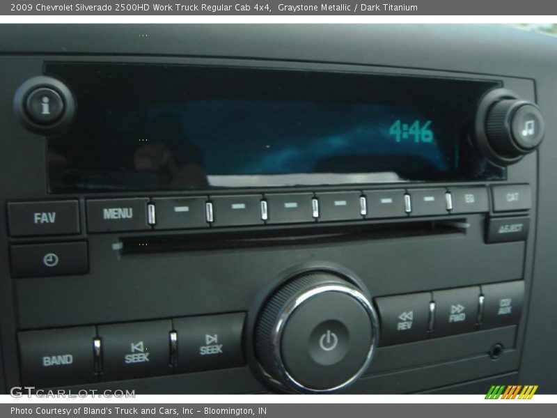 Graystone Metallic / Dark Titanium 2009 Chevrolet Silverado 2500HD Work Truck Regular Cab 4x4