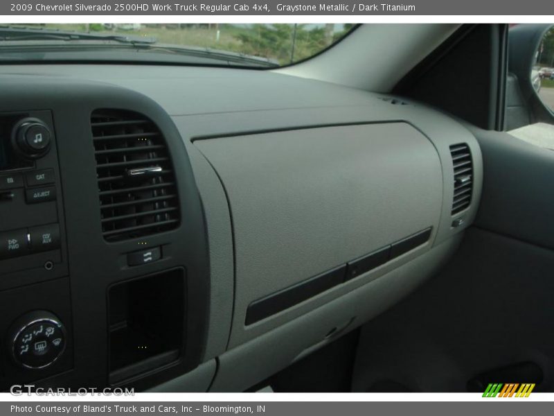 Graystone Metallic / Dark Titanium 2009 Chevrolet Silverado 2500HD Work Truck Regular Cab 4x4