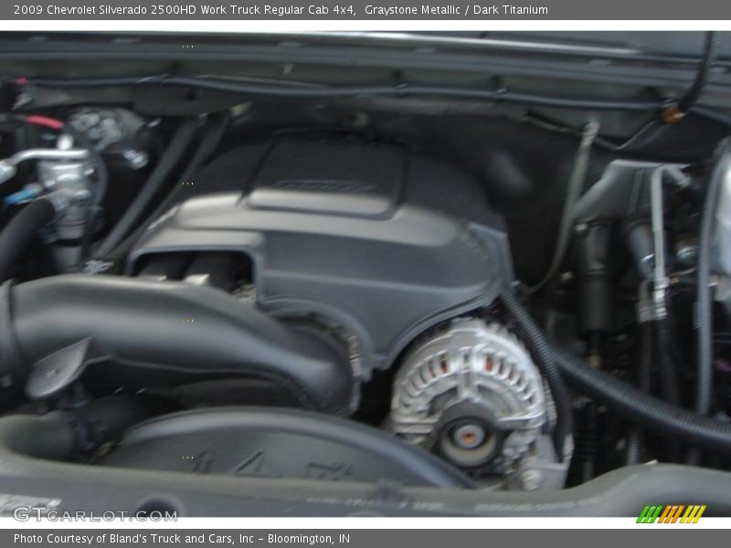 Graystone Metallic / Dark Titanium 2009 Chevrolet Silverado 2500HD Work Truck Regular Cab 4x4