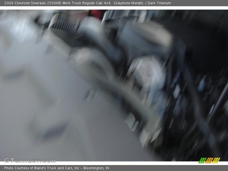 Graystone Metallic / Dark Titanium 2009 Chevrolet Silverado 2500HD Work Truck Regular Cab 4x4