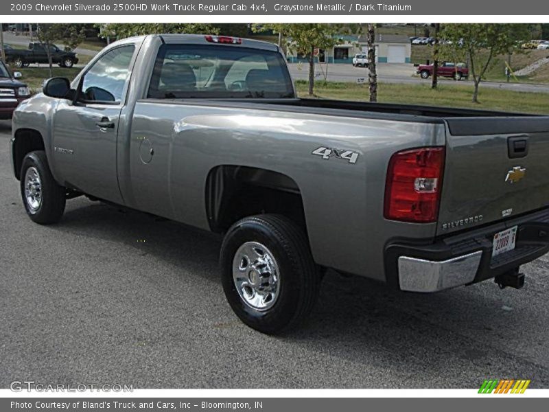 Graystone Metallic / Dark Titanium 2009 Chevrolet Silverado 2500HD Work Truck Regular Cab 4x4