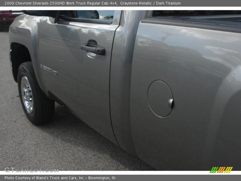 Graystone Metallic / Dark Titanium 2009 Chevrolet Silverado 2500HD Work Truck Regular Cab 4x4