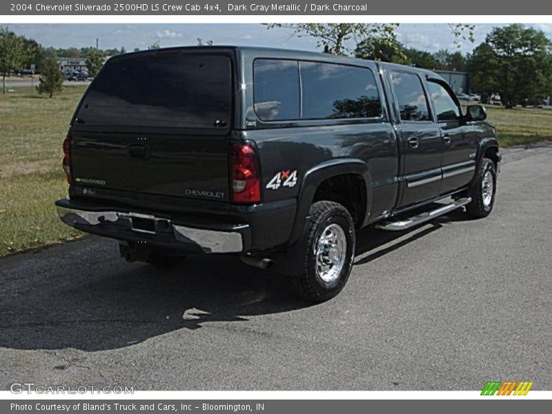 Dark Gray Metallic / Dark Charcoal 2004 Chevrolet Silverado 2500HD LS Crew Cab 4x4