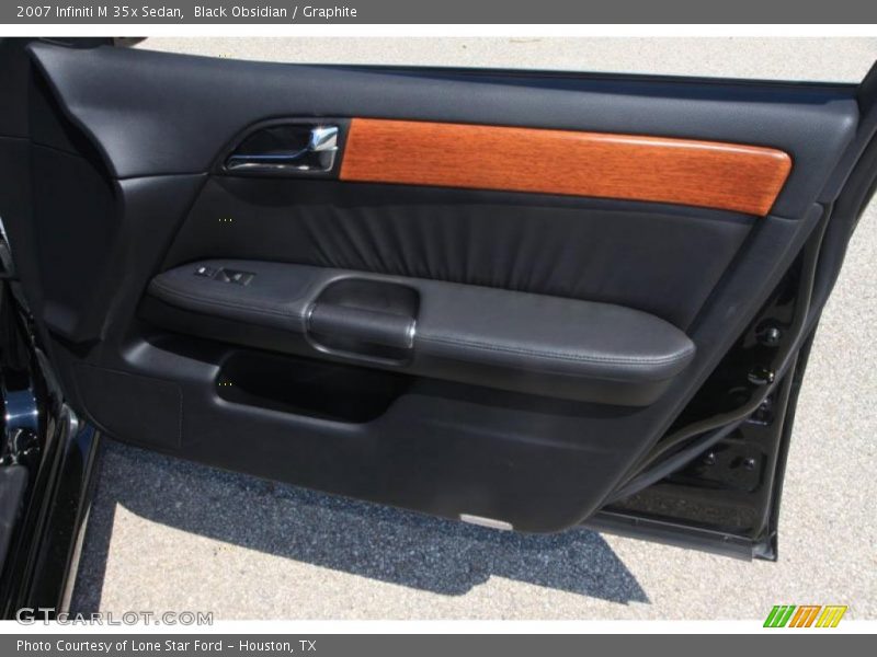 Black Obsidian / Graphite 2007 Infiniti M 35x Sedan