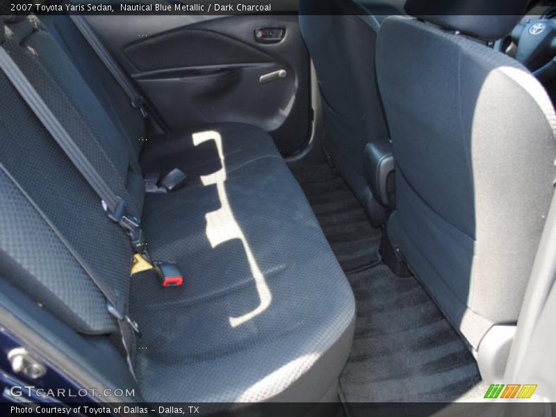 Nautical Blue Metallic / Dark Charcoal 2007 Toyota Yaris Sedan