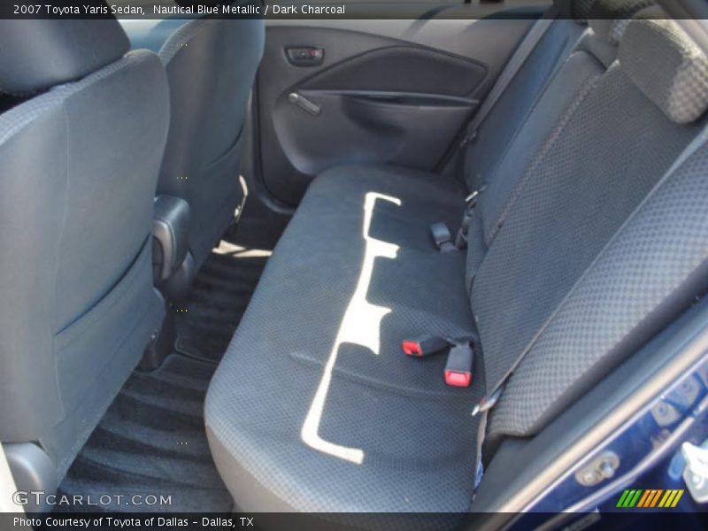 Nautical Blue Metallic / Dark Charcoal 2007 Toyota Yaris Sedan