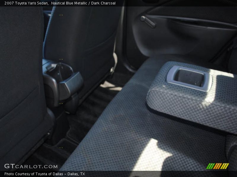Nautical Blue Metallic / Dark Charcoal 2007 Toyota Yaris Sedan