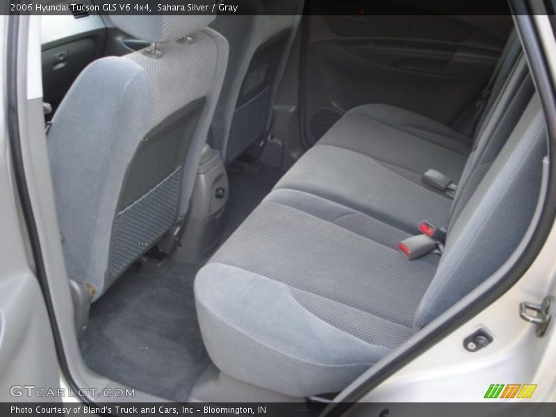 Sahara Silver / Gray 2006 Hyundai Tucson GLS V6 4x4