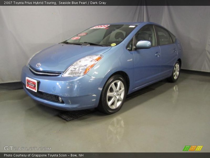 Seaside Blue Pearl / Dark Gray 2007 Toyota Prius Hybrid Touring