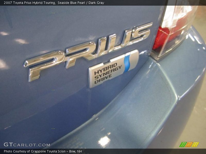 Seaside Blue Pearl / Dark Gray 2007 Toyota Prius Hybrid Touring