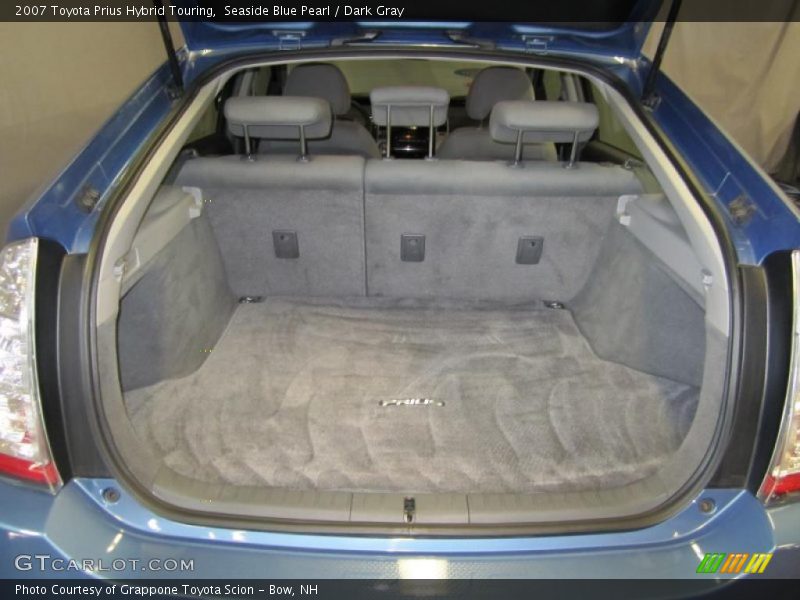 Seaside Blue Pearl / Dark Gray 2007 Toyota Prius Hybrid Touring
