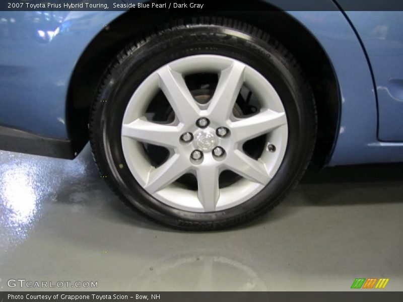 Seaside Blue Pearl / Dark Gray 2007 Toyota Prius Hybrid Touring