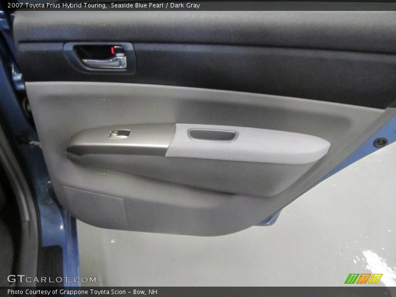 Seaside Blue Pearl / Dark Gray 2007 Toyota Prius Hybrid Touring