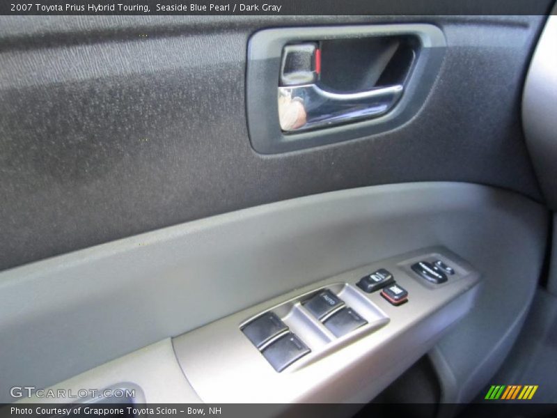Seaside Blue Pearl / Dark Gray 2007 Toyota Prius Hybrid Touring