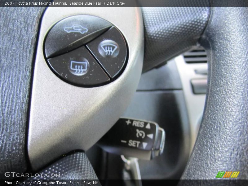 Seaside Blue Pearl / Dark Gray 2007 Toyota Prius Hybrid Touring