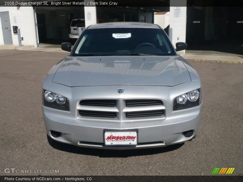 Bright Silver Metallic / Dark Slate Gray 2008 Dodge Charger SE