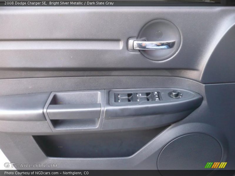 Bright Silver Metallic / Dark Slate Gray 2008 Dodge Charger SE
