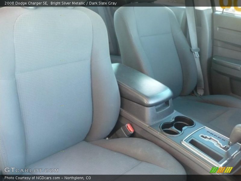 Bright Silver Metallic / Dark Slate Gray 2008 Dodge Charger SE