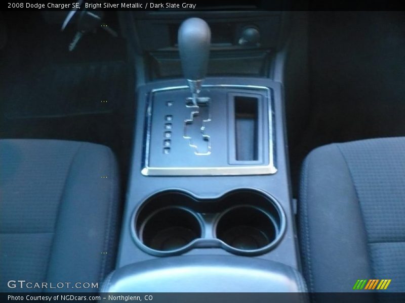 Bright Silver Metallic / Dark Slate Gray 2008 Dodge Charger SE