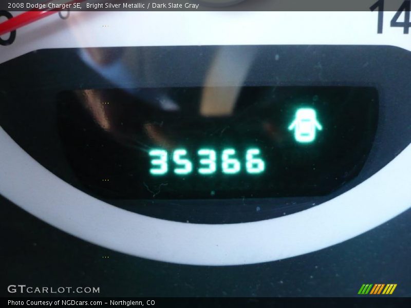 Bright Silver Metallic / Dark Slate Gray 2008 Dodge Charger SE