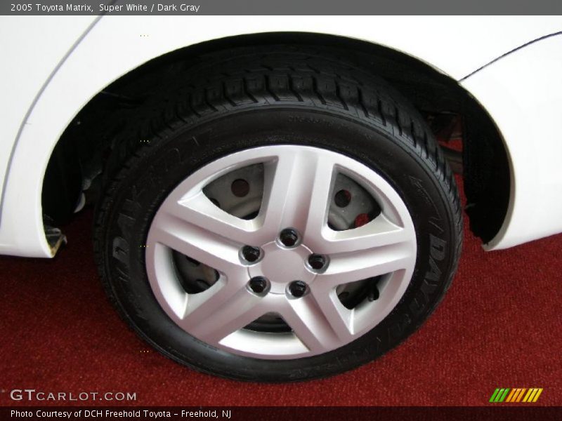 Super White / Dark Gray 2005 Toyota Matrix
