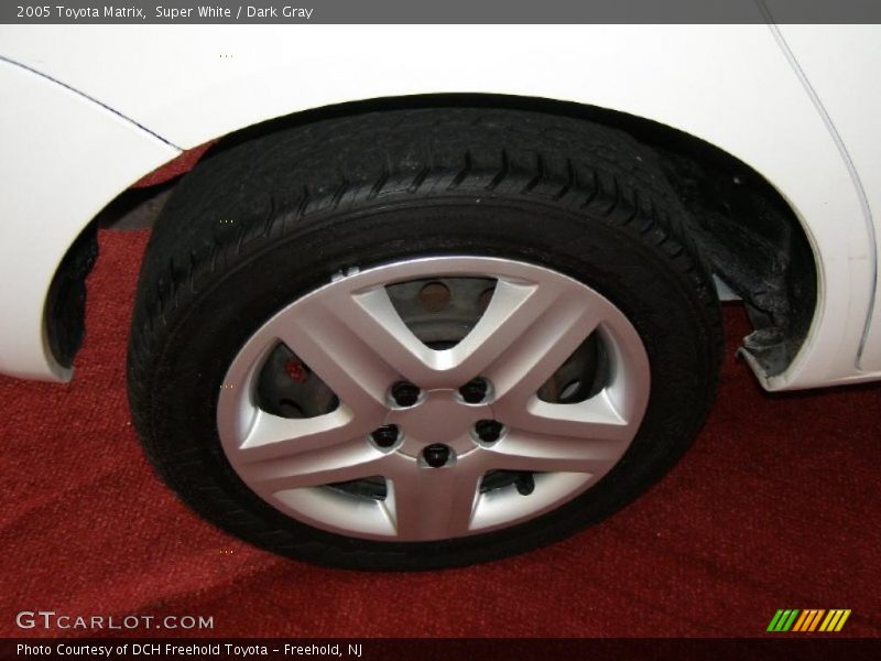 Super White / Dark Gray 2005 Toyota Matrix