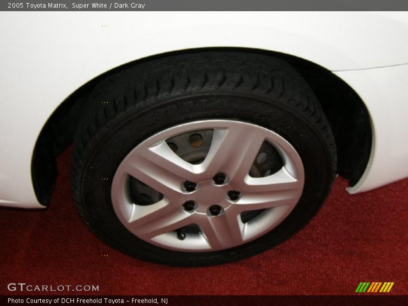Super White / Dark Gray 2005 Toyota Matrix