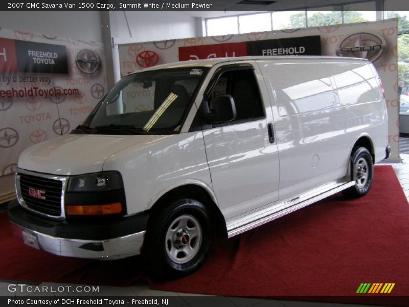 Summit White / Medium Pewter 2007 GMC Savana Van 1500 Cargo