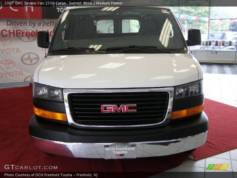 Summit White / Medium Pewter 2007 GMC Savana Van 1500 Cargo