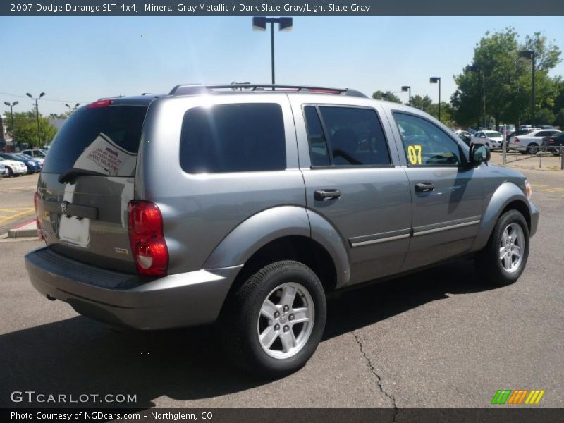 Mineral Gray Metallic / Dark Slate Gray/Light Slate Gray 2007 Dodge Durango SLT 4x4