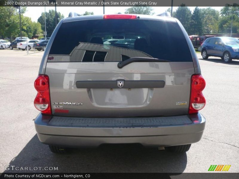 Mineral Gray Metallic / Dark Slate Gray/Light Slate Gray 2007 Dodge Durango SLT 4x4