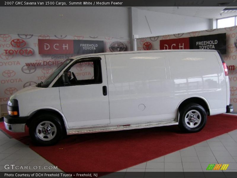 Summit White / Medium Pewter 2007 GMC Savana Van 1500 Cargo