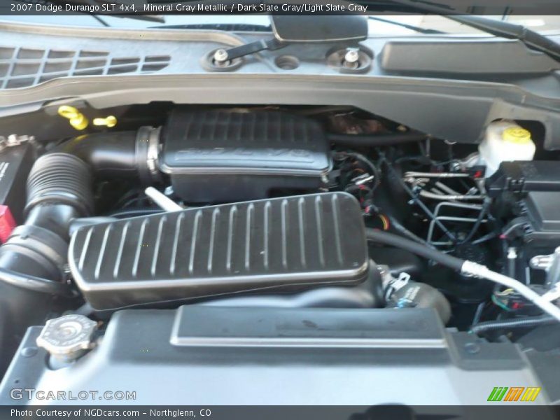 Mineral Gray Metallic / Dark Slate Gray/Light Slate Gray 2007 Dodge Durango SLT 4x4