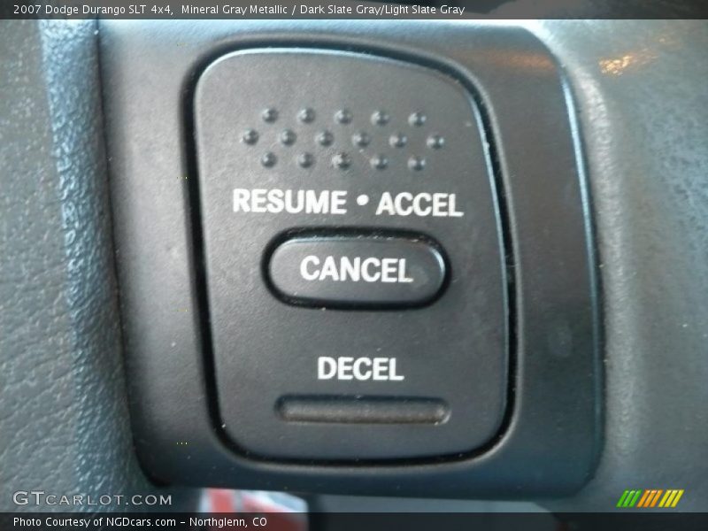 Mineral Gray Metallic / Dark Slate Gray/Light Slate Gray 2007 Dodge Durango SLT 4x4