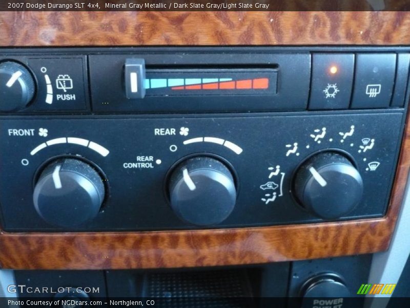 Mineral Gray Metallic / Dark Slate Gray/Light Slate Gray 2007 Dodge Durango SLT 4x4