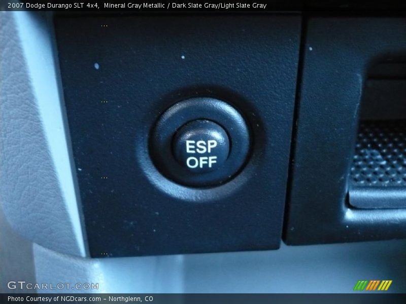 Mineral Gray Metallic / Dark Slate Gray/Light Slate Gray 2007 Dodge Durango SLT 4x4