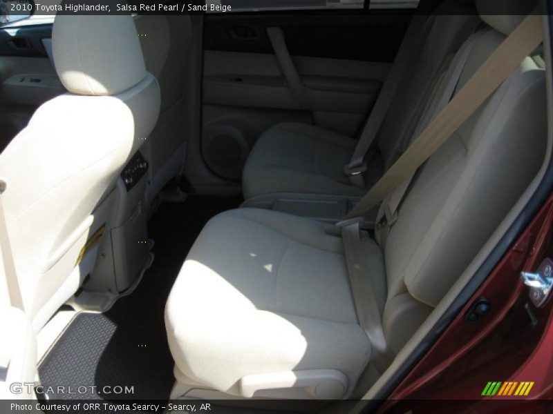 Salsa Red Pearl / Sand Beige 2010 Toyota Highlander