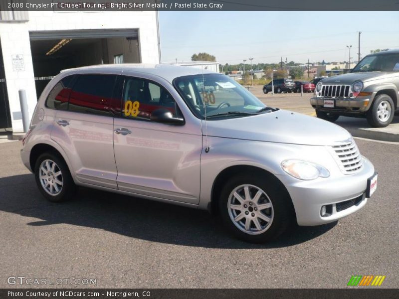 Bright Silver Metallic / Pastel Slate Gray 2008 Chrysler PT Cruiser Touring